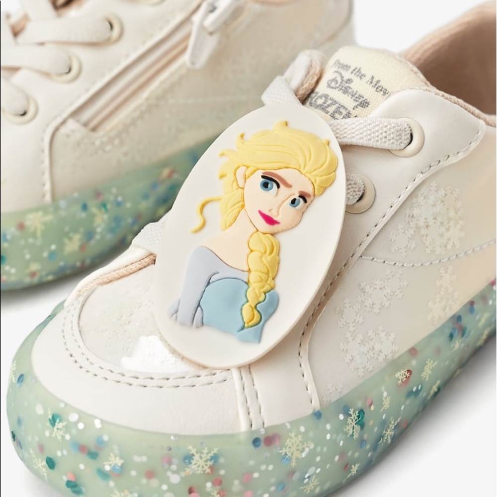 NWT ZARA Frozen Disney Sneakers